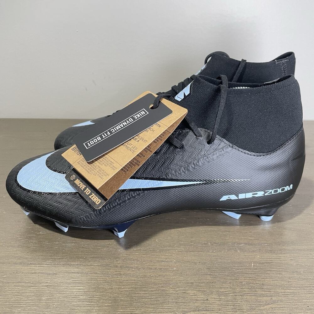 Nike Mens Size 9.5 Soccer Cleats NEW Mercurial Superfly 10 Academy MG FQ1456-001